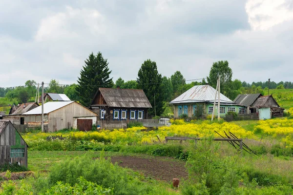 Små Byn Antonovka Distriktet Uysky Regionen Kemerovo Kuzbass — Stockfoto