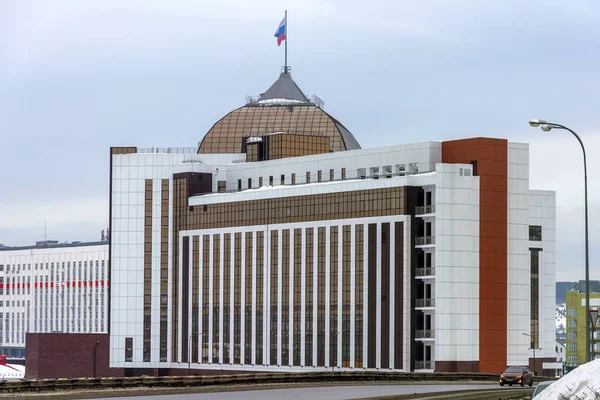 Kemerovo Budova Kasačního Dvora Pritomsky Avenue Kemerovo Kraj Kuzbass — Stock fotografie