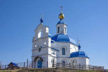 Gorskino, Kemerovo bölgesi-Kuzbass köyündeki En Kutsal Theotokos 'un Ortodoks Kilisesi