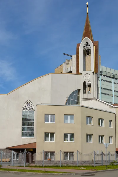 Kemerowo, Kościół katolicki — Zdjęcie stockowe