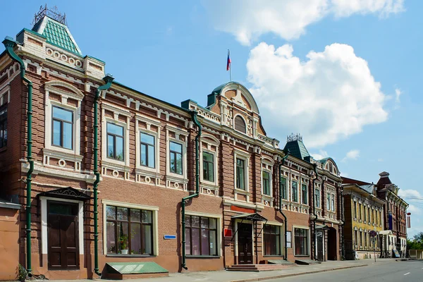 Tomsk, alte straße — Stockfoto