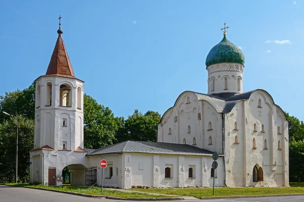 Novgorod o Grande, a Igreja de Theodore Stratelates — Fotografia de Stock