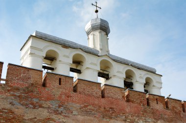 Novgorod büyük çan kulesine St. Sophia Katedrali