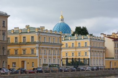 St. Petersburg, Fontanka Nehri'nin görünümü