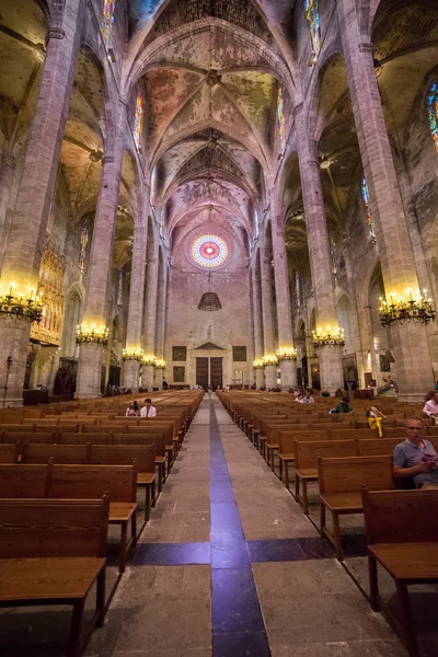 Palma kathedraal binnen — Stockfoto