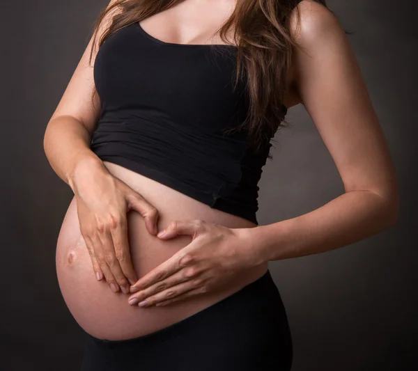 Schwangerschaftsliebe — Stockfoto