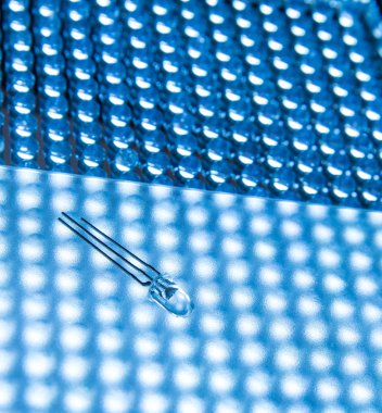 Bir Led makro çekim