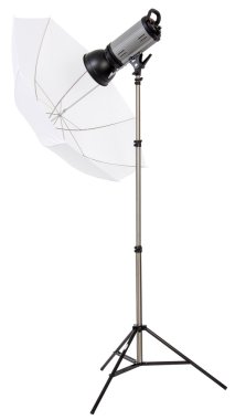 스튜디오 스트로브 빛 우산 플래시