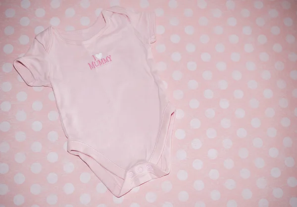 Pink piger bodysuit - Stock-foto