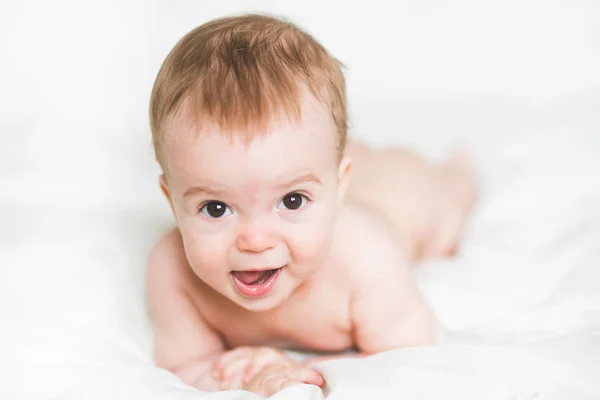 Schattig pasgeboren baby — Stockfoto