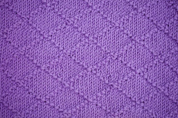 Punto lana suéter textura de cerca — Foto de Stock