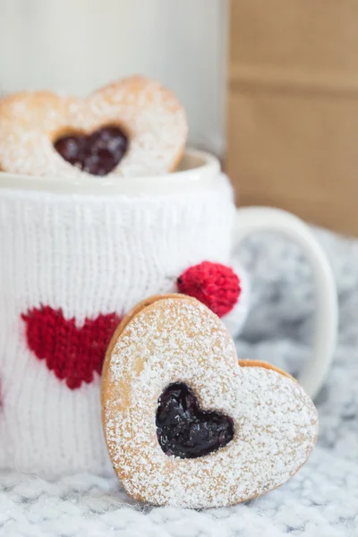 Galletas de San Valentín — Foto de Stock