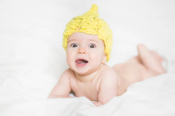 Schattig pasgeboren baby — Stockfoto