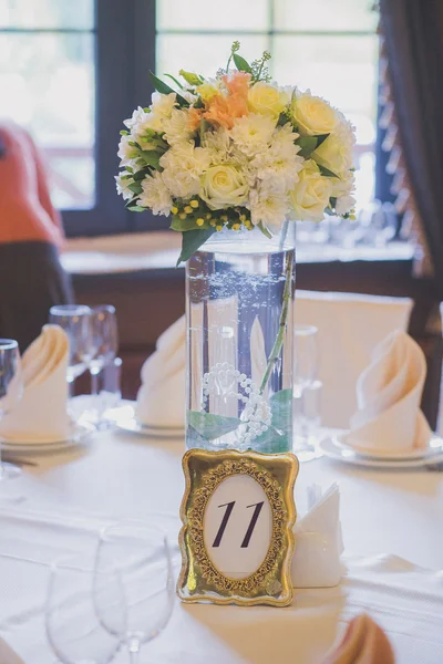 Conjunto de mesas para boda — Foto de Stock