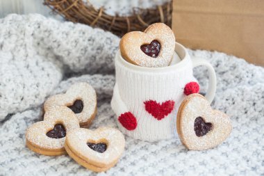 Sevgililer günü kurabiyeleri