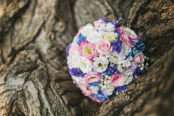 Flores do buquê de casamento — Fotografia de Stock