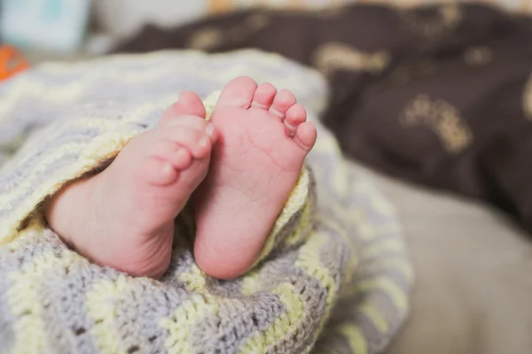 귀여운 신생아 발 — 스톡 사진