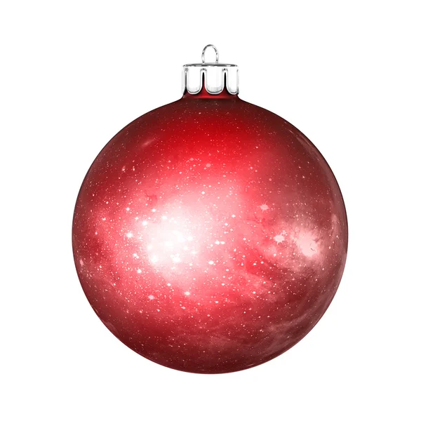 Perfect christmas ball on white background — Stock Photo, Image