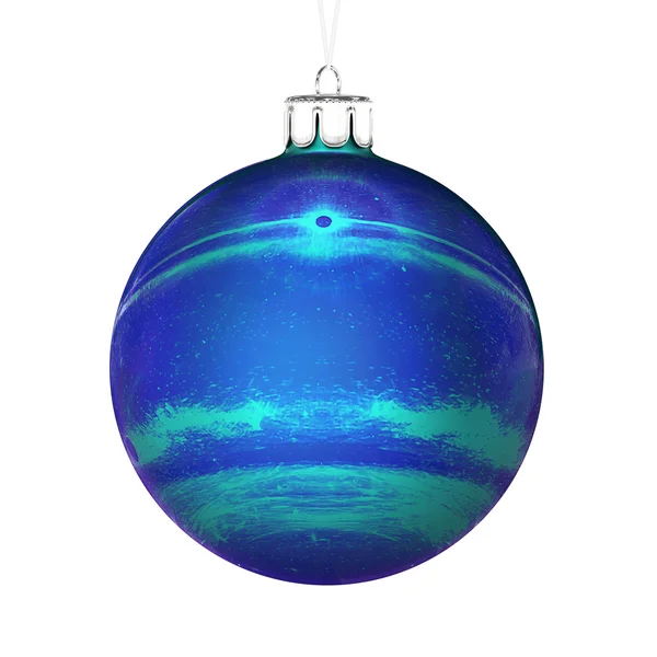 Perfect christmas ball on white background — Stock Photo, Image