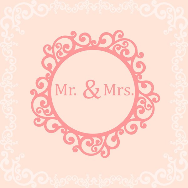 Свадебная рама 1
