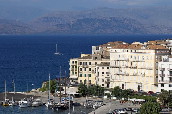 Corfu town Ionian island Greece — Stock Photo, Image