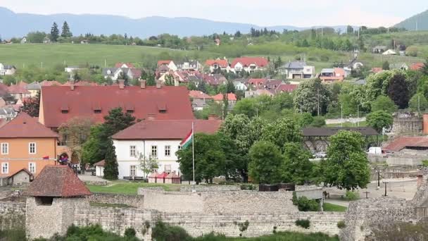 Fortress Eger Hungary — Stock Video