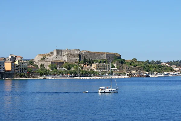 Новая крепость Корфу — стоковое фото