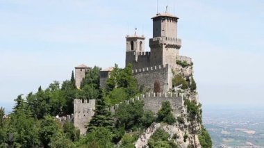 San Marino kale ve kuleler
