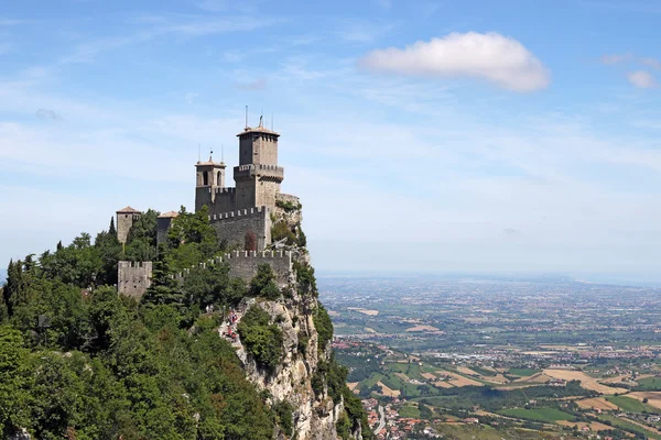 Rocca della Guaita Fortaleza de San Marino Italia — Foto de Stock
