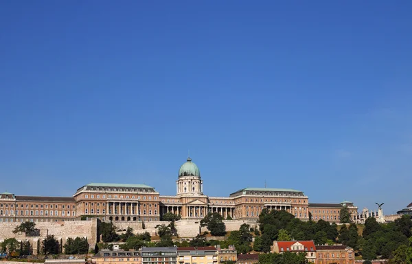 Château royal paysage urbain Budapest Hongrie — Photo