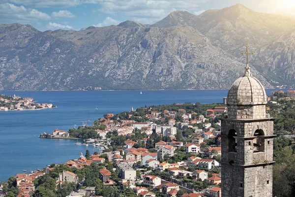 Igreja Nossa Senhora Remédio Kotor Montenegro — Fotografia de Stock