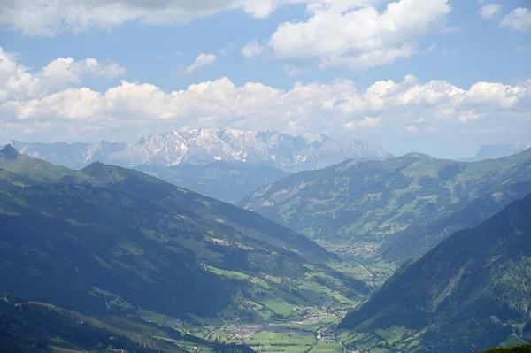 Bad Hofgastein Dorp Dal Landschap — Stockfoto