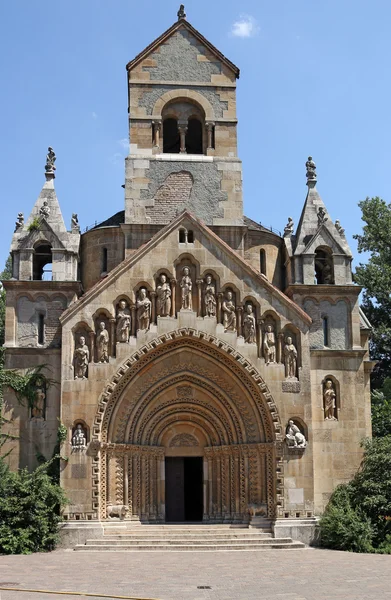 Igreja gótica no Castelo de Vajdahunyad em Budapeste — Fotografia de Stock