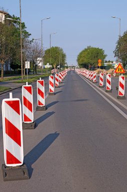 yol çalışması sokak yol yapım imzalar