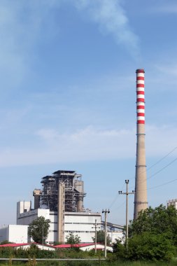 Termik santral sanayi bölgesi