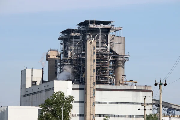 Old thermal power plant industry — Stock Photo, Image