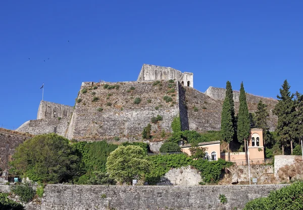 Nieuwe vesting Corfu stad Griekenland — Stockfoto