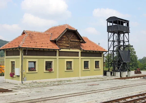 Alter Bahnhof vitasi westserbien — Stockfoto