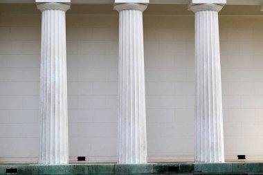 Theseus Tapınağı duvarları, Volksgarten Parkı, Viyana, Avusturya