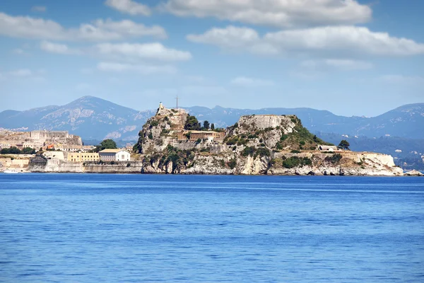 Старая крепость Корфу — стоковое фото