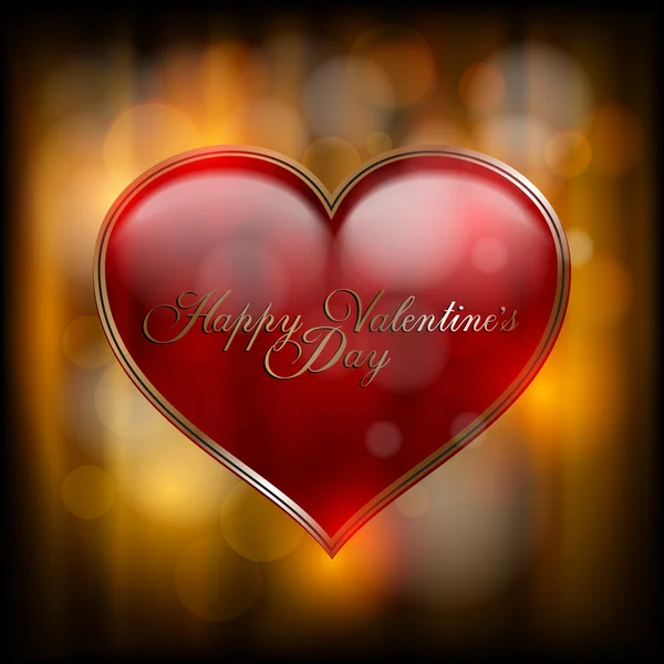 Шаблон поздравительных открыток на день святого Валентина — стоковый вектор