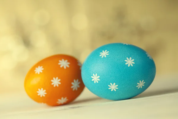 Two Easter eggs — Stock Photo, Image