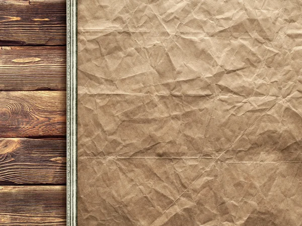 Creased paper background — Stock Photo, Image