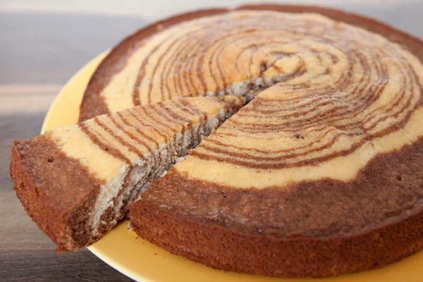 Zebra Cake - Homemade Recipes