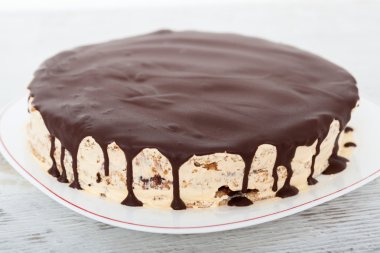 Tatlı mix - vanilya, fındık ve çikolata kek