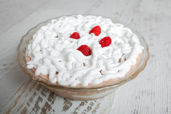 Raspberry cake - zoete vreugde — Stockfoto