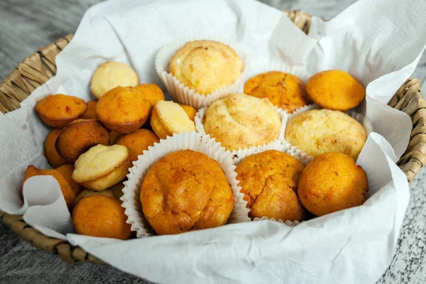 Muffins salgados — Fotografia de Stock