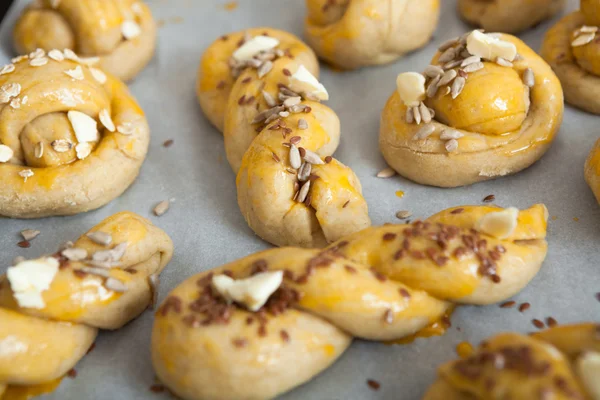 Baked Homemade Rolls — Stock Photo, Image