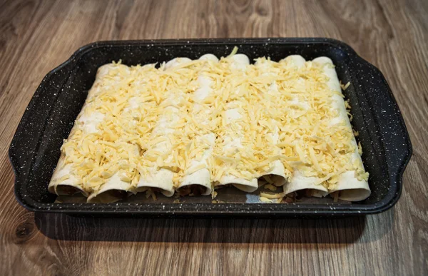 Homemade tortilla — Stock Photo, Image