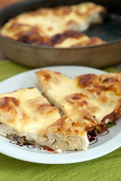 Mushroom pie — Stock Photo, Image